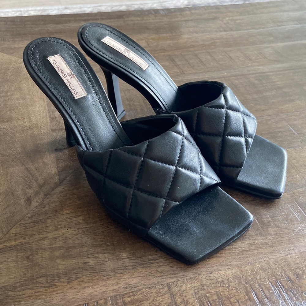 Black heels